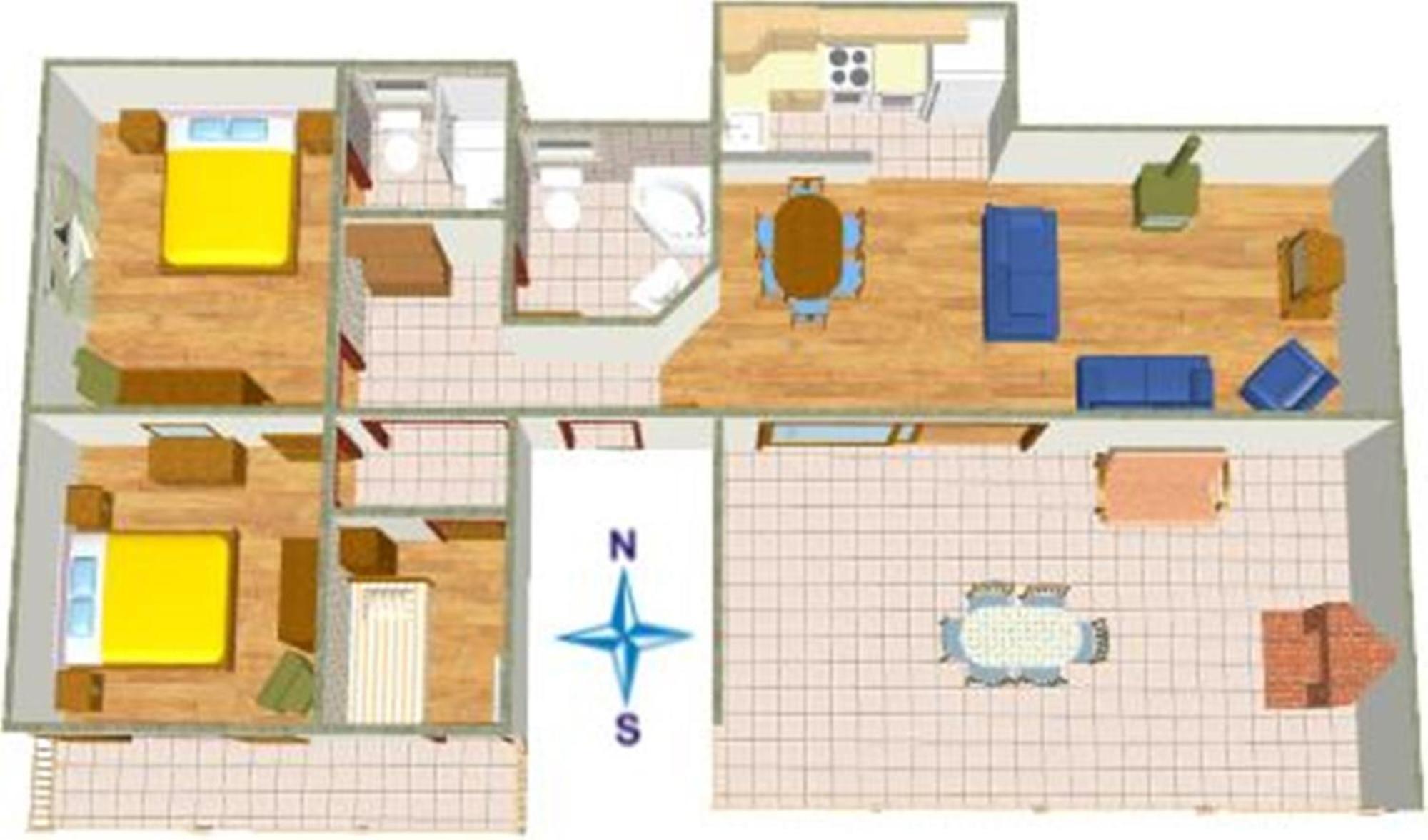 Apartments Zorica Tučepi Værelse billede